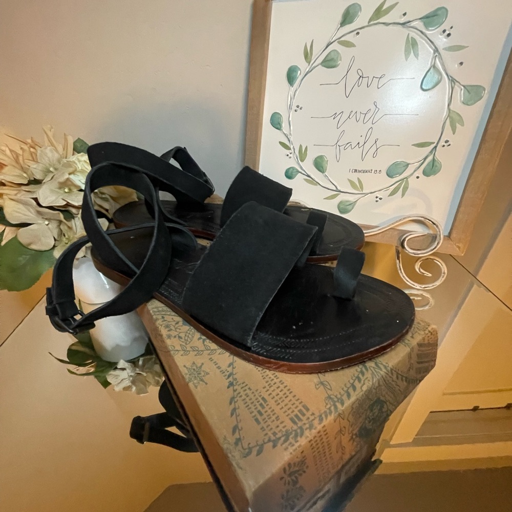 Free People Torrence Black Sandal